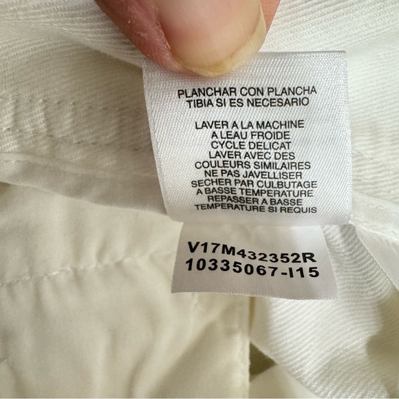 Anne Klein Women’s Off-White Denim Flared Jeans - Picture 3 of 7